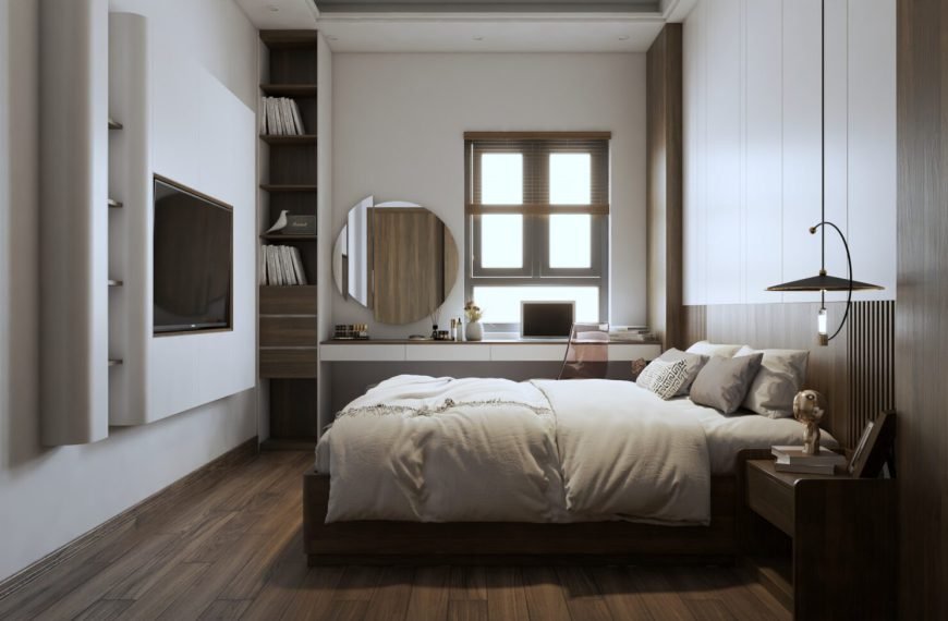 Kamar Tidur Bernuansa Hangat