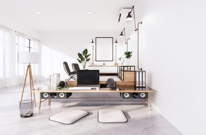 ruang kerja minimalis
